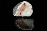 Calcite & Apophyllite Crystals On Orange Heulandite #176832-2
